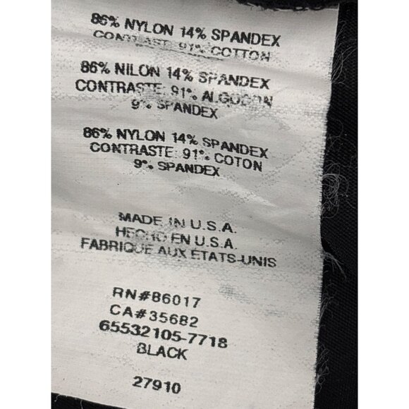 Bebe Sport Vintage Tank Top M Y2K Faux Leather Liquid Look Racerback Made in USA - Picture 7 of 13